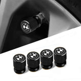 4 Stück Alu Ventilkappen BMW Logo | Staub- & Wasserdicht für X1 X3 X5 E39 E46 E60 F30 G20 G30