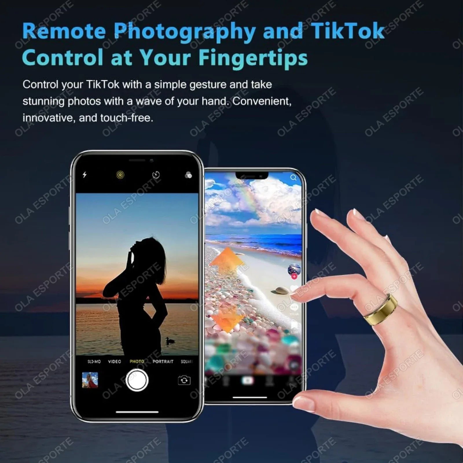 Smart Health Ring – Heart Rate, Blood Pressure & Sleep Monitoring - TREASURE ESHOP