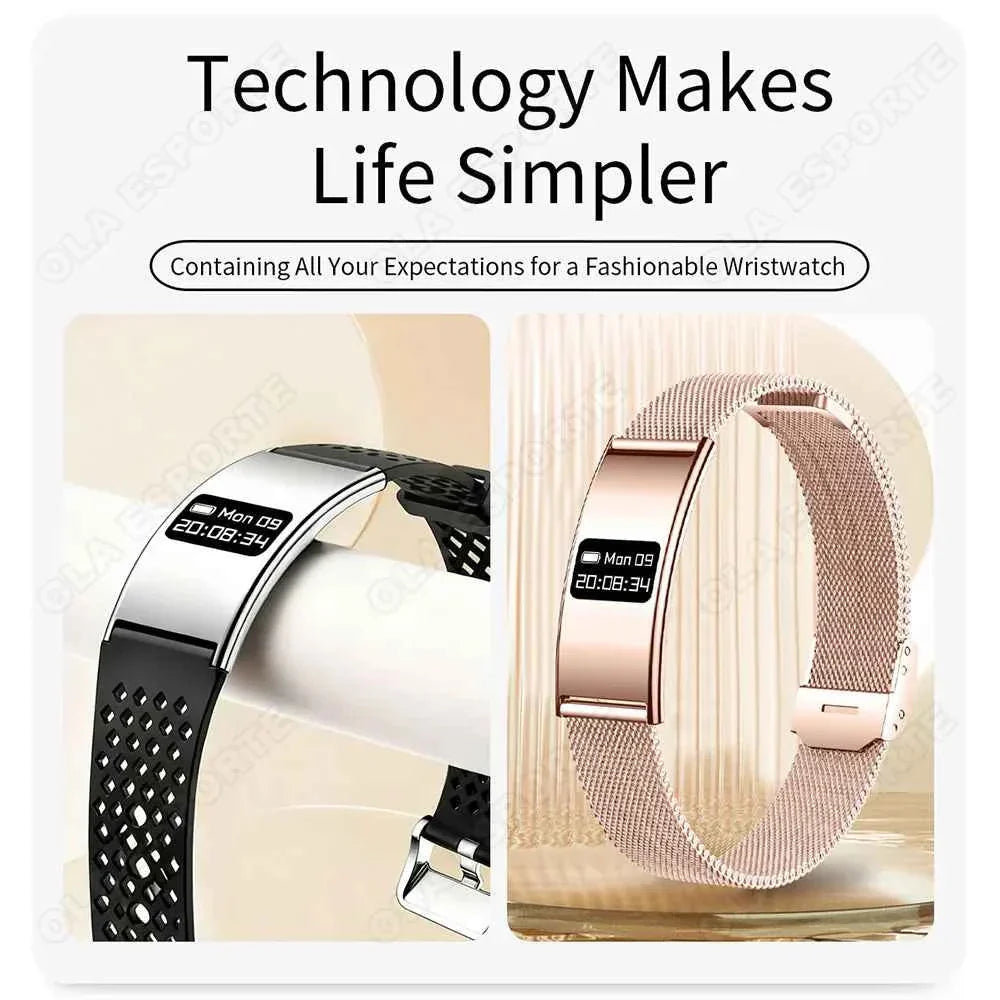Sports Step Count Smart Bracelet Men Women Health Monitoring Fitness Smart Watch Heart Rate Sleep Monitoring Smart Band