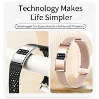 Sports Step Count Smart Bracelet Men Women Health Monitoring Fitness Smart Watch Heart Rate Sleep Monitoring Smart Band