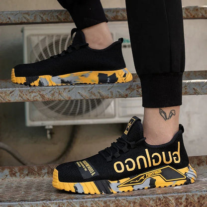 Men’s Steel Toe Work Sneakers | Puncture-Proof Safety Shoes - TREASURE ESHOP