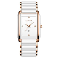 Watch for Women Japanese Movement Ceramics Strap Luxury Ladies Bracelet Quartz Watches - TREASURE ESHOP