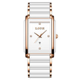 Watch for Women Japanese Movement Ceramics Strap Luxury Ladies Bracelet Quartz Watches - TREASURE ESHOP