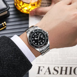 Men’s Sport Quartz Watch – Luxury Military Style, Shock Resistant, Full Steel Case, 3ATM Waterproof - TREASURE ESHOP