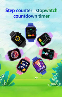 Kids Smart Watch with Camera Games – 1.83” Touch Screen, Fitness Tracker, Sleep Monitor, Alarm Gifts for Boys Girls - TREASURE ESHOP