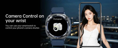 Watch 7 Ultra Smart Watch HD Round Display, Heart Rate, Blood Oxygen, GPS, Bluetooth Calling, IPX8 Waterproof