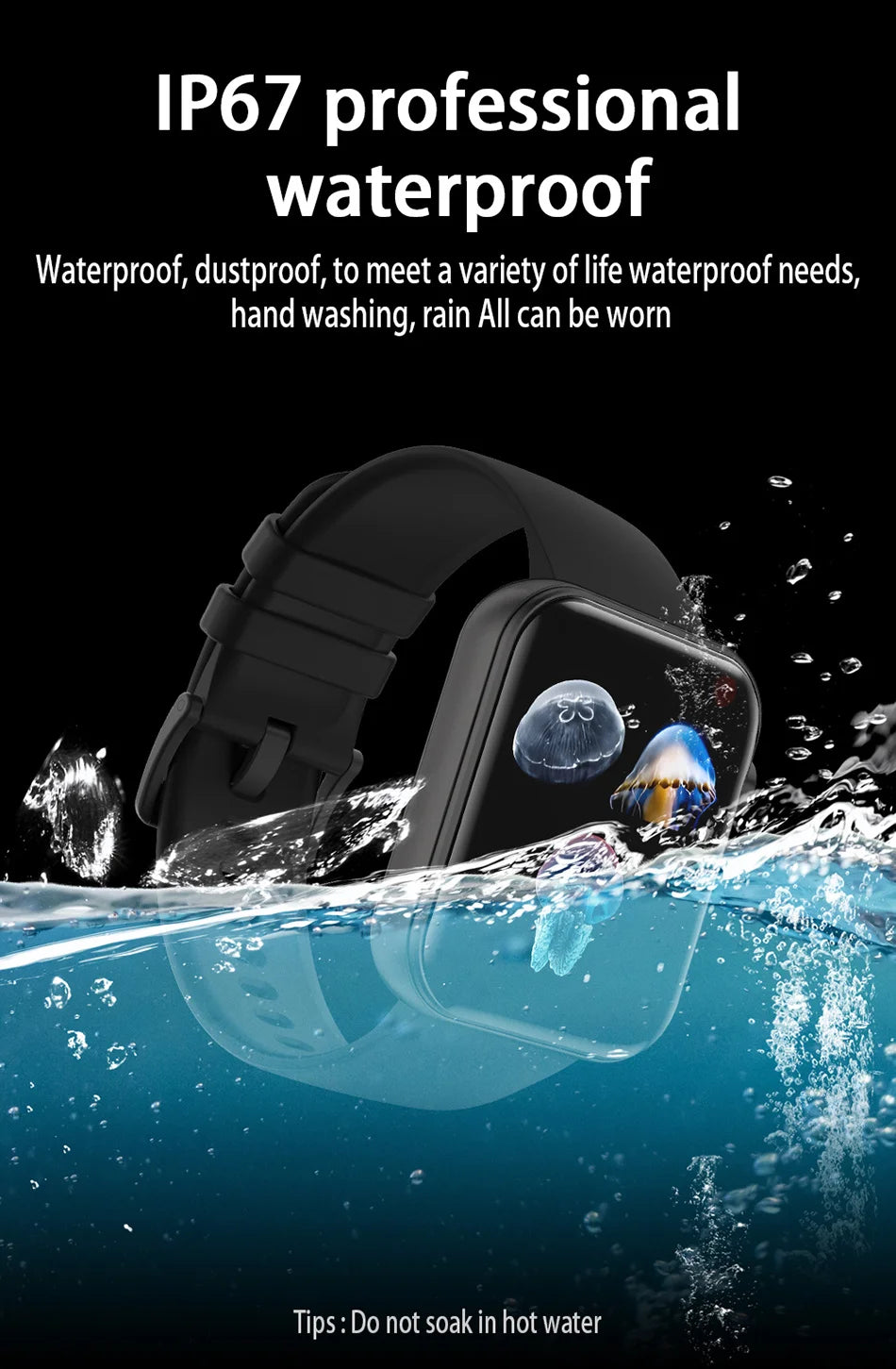 Smart Watch with Camera Video Recording – 1.91” Display, Bluetooth Call, Heart Rate Fitness Tracking | Android iOS - TREASURE ESHOP