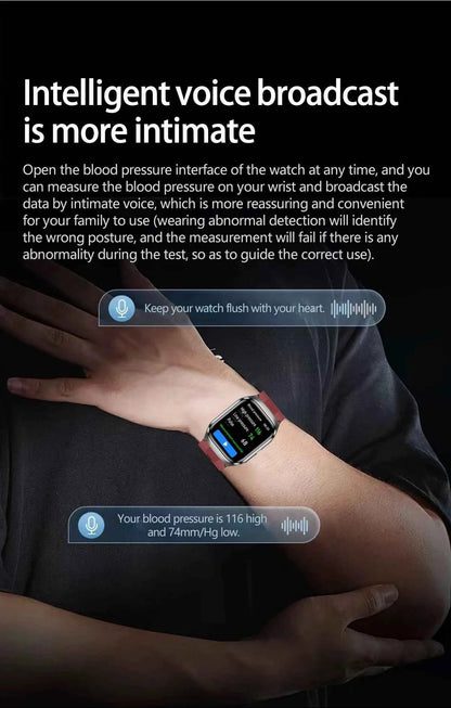 HUAWEI S17 Air Bag Smartwatch – 2.06” AMOLED HD | ECG + PPG | True Blood Pressure, Blood Fat SpO2 Monitor | NFC + Bluetooth Call