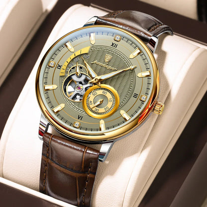 Men’s Automatic Mechanical Watch | Skeleton Tourbillon - TREASURE ESHOP