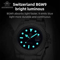 Men’s Analog Quartz Diving Watch – BGW9 Luminous | 200m Waterproof | Stainless Steel | Japan Miyota Movement