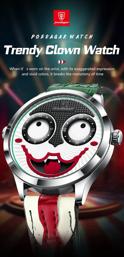 Luxury Men’s Quartz Watch | Waterproof Leather Sports - TREASURE ESHOP