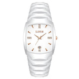 LIGE Luxury Ladies Waterproof Ceramic Watch – Elegant Quartz Wristwatch with Square - TREASURE ESHOP