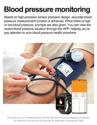 Women’s Smartwatch – AI Health Diagnosis, HRV + PPG, Blood Pressure &amp; SpO2 | 1.85” AMOLED | Bluetooth Call + NFC