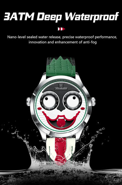 Luxury Men’s Quartz Watch | Waterproof Leather Sports - TREASURE ESHOP