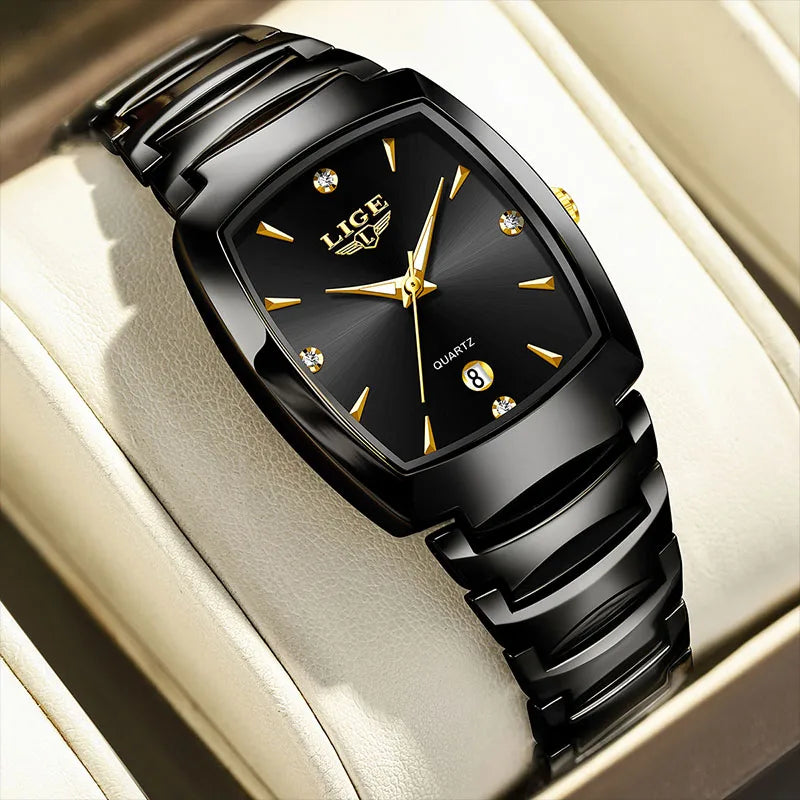 Women’s Luxury Stainless Steel Quartz Watch – Elegant Business Ladies Fashion Wristwatch - TREASURE ESHOP