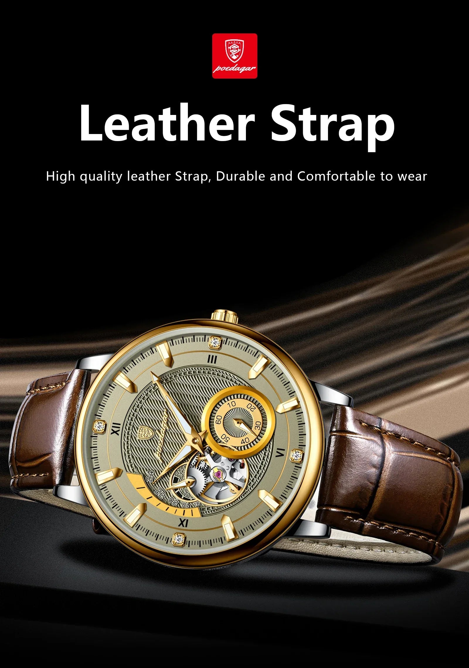 Men’s Automatic Mechanical Watch | Skeleton Tourbillon - TREASURE ESHOP