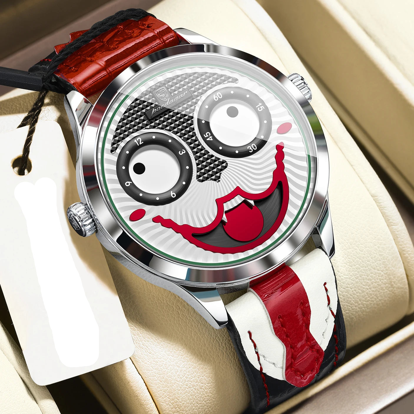 Luxury Men’s Quartz Watch | Waterproof Leather Sports - TREASURE ESHOP