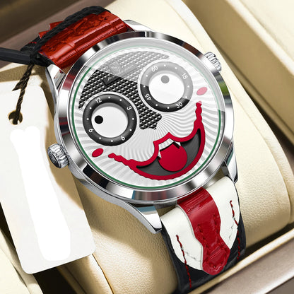 Luxury Men’s Quartz Watch | Waterproof Leather Sports - TREASURE ESHOP