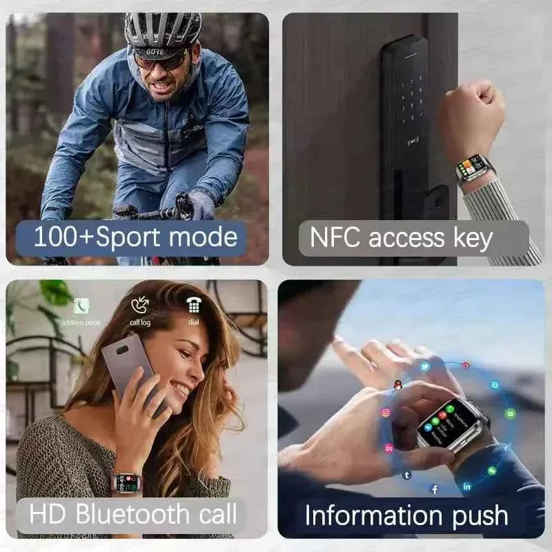 HUAWEI S17 Air Bag Smartwatch – 2.06” AMOLED HD | ECG + PPG | True Blood Pressure, Blood Fat SpO2 Monitor | NFC + Bluetooth Call