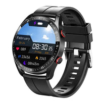 ChiBear Men’s Smartwatch – ECG+PPG Health Monitor | 1.28” HD Round Display | Bluetooth Call | Fitness &amp; Sports Waterproof Watch