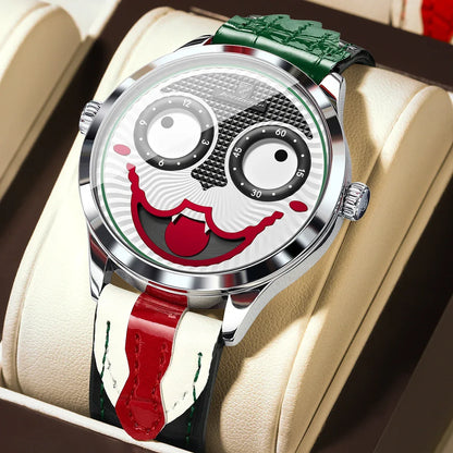 Luxury Men’s Quartz Watch | Waterproof Leather Sports - TREASURE ESHOP