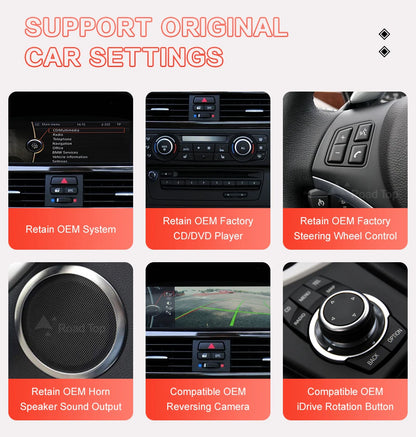 Wireless CarPlay BMW 3/5 Series 8.8” CarPlay Android Auto Screen - TREASURE ESHOP