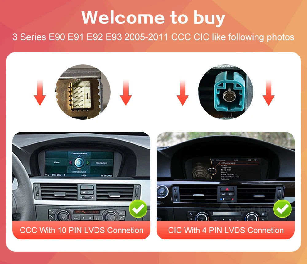 Wireless CarPlay BMW 3/5 Series 8.8” CarPlay Android Auto Screen - TREASURE ESHOP