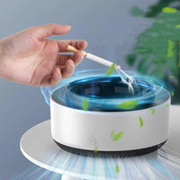 Smokeless Ashtray with Air Purifier – Portable Smoke & Odor Remover for Home & Car