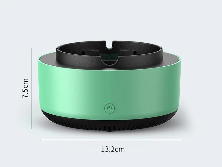 Smokeless Ashtray with Air Purifier – Portable Smoke & Odor Remover for Home & Car