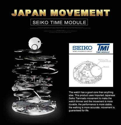 Women’s Rose Gold Quartz Watch – 36mm Minimalist Stainless Steel Waterproof Ladies Fashion Wristwatch