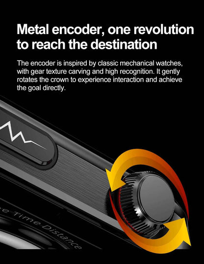 Micro Physical Examination Smartwatch – 2.04” AMOLED Sapphire