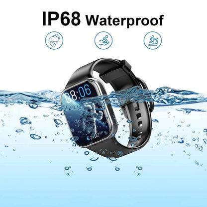 ⌚ 1.69” Smart Watch – HD Touch Screen, 25 Sports Modes IP68 Waterproof